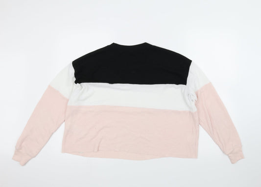 Hollister Womens Pink   Pullover Jumper Size S