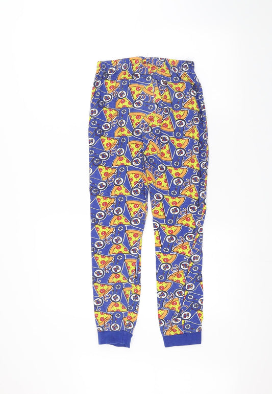 Preworn Boys Blue Sweatpants Trousers Size 12-13 Years