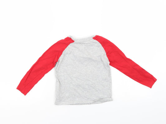 PEP & CO Girls Multicoloured Pullover Sweatshirt Size 4-5 Years