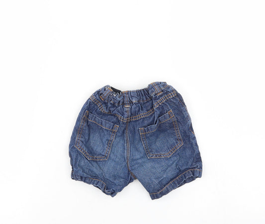 Paw Patrol Boys Blue Denim Cargo Shorts Size 2-3 Years