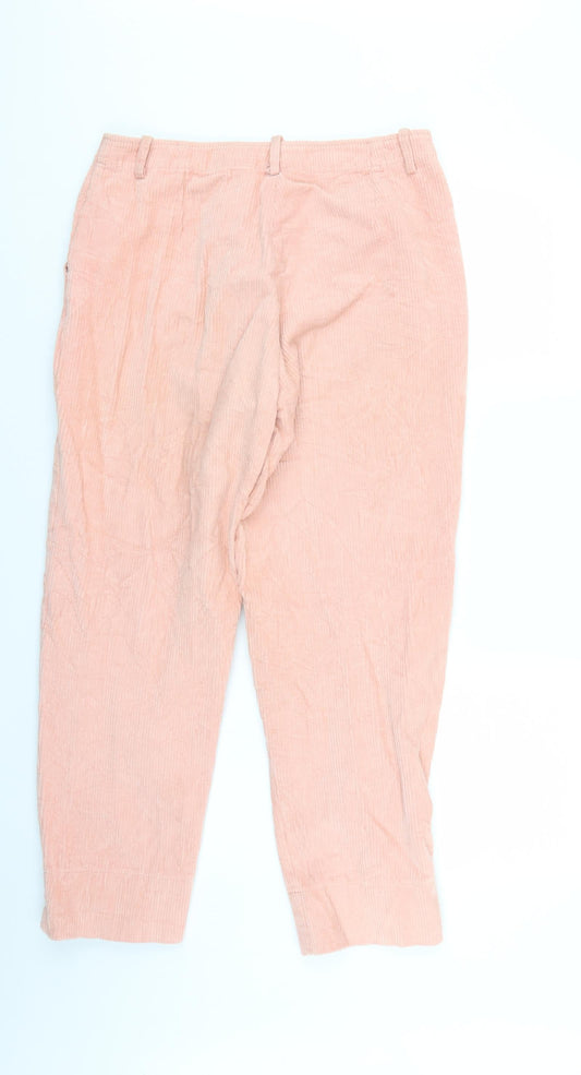 Slide Show Womens Pink Trousers Size 10 L27 in