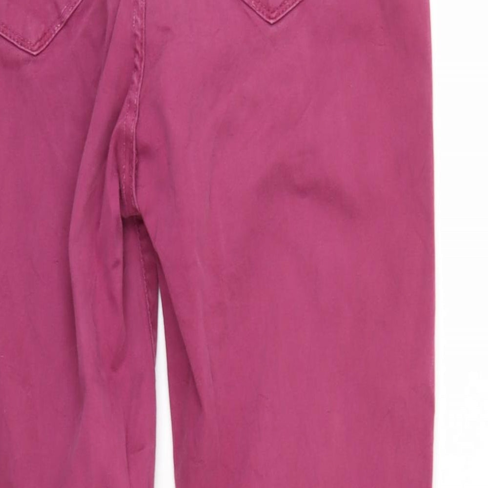 NxDYJ Womens Purple Denim Straight Jeans Size 8 L28 in