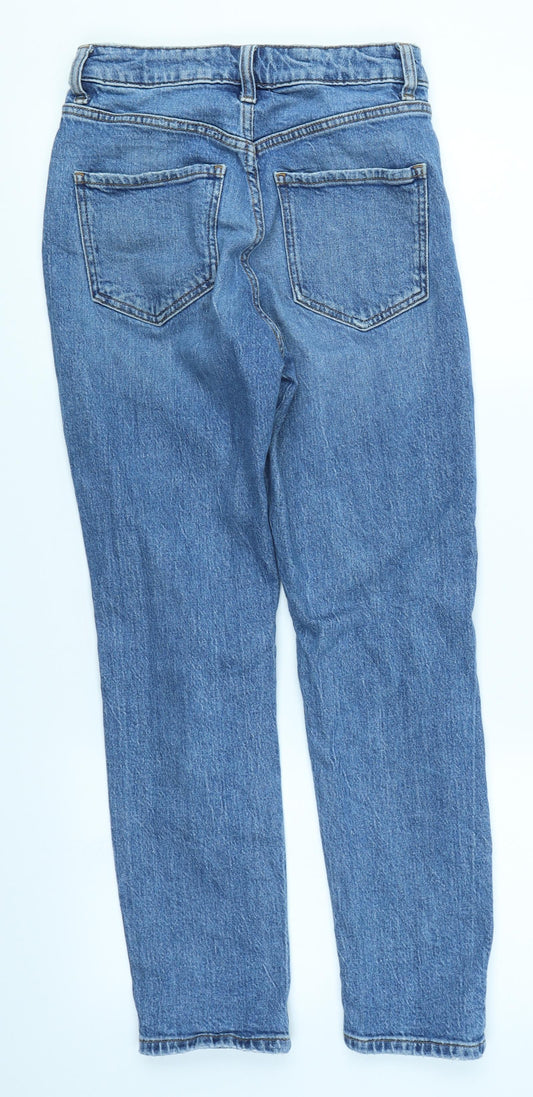 New Look Womens Blue Denim Skinny Jeans Size 6 L24 in