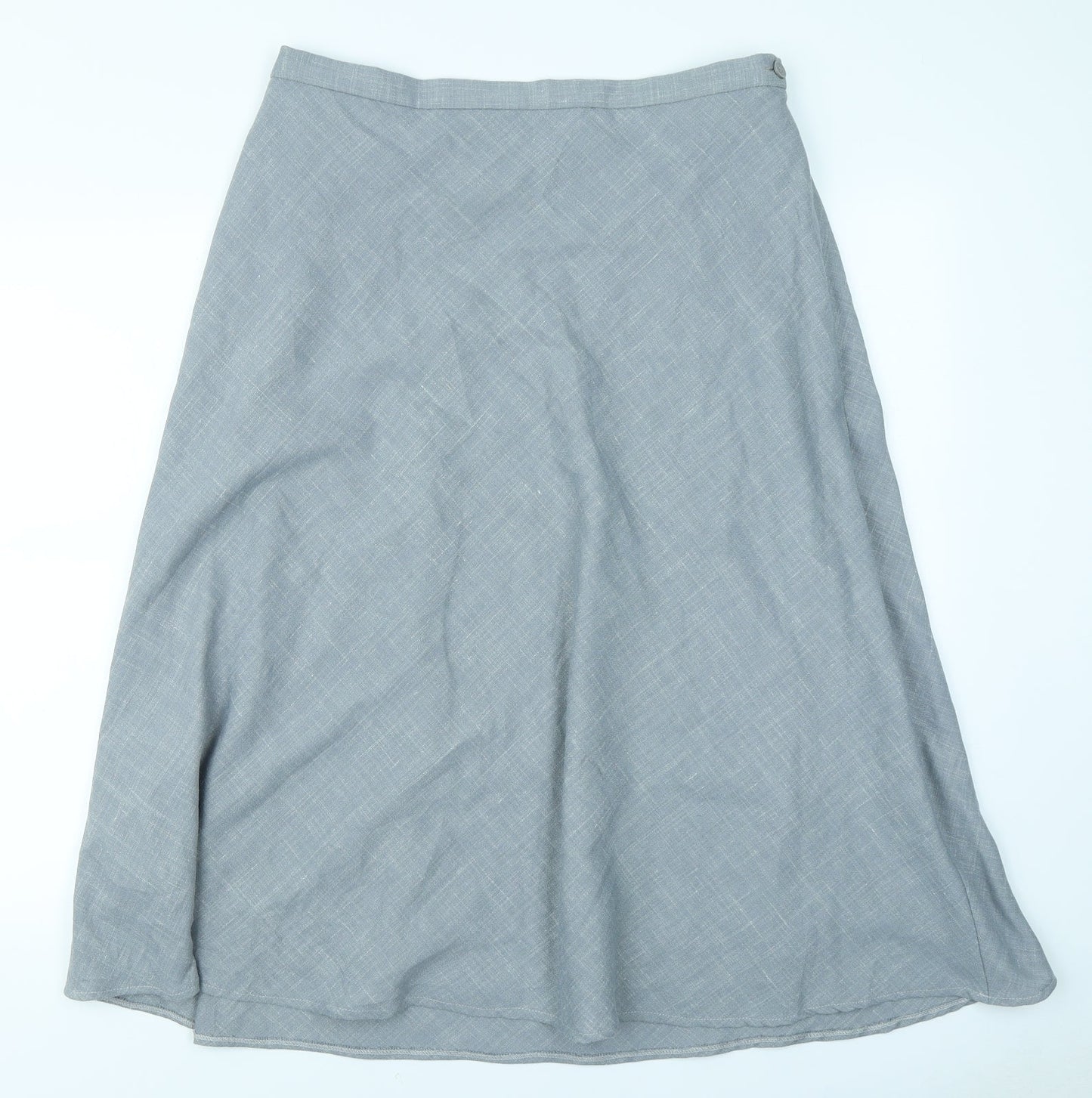Cotswold Collection Womens Grey Flare Skirt Size 34 in