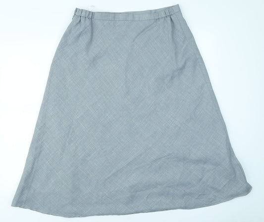 Cotswold Collection Womens Grey   Flare Skirt Size 34 in