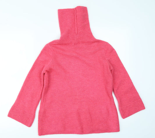 Savida Womens Pink Pullover Jumper Size S