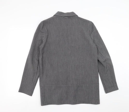 Apricot Womens Grey Jacket Blazer Size S