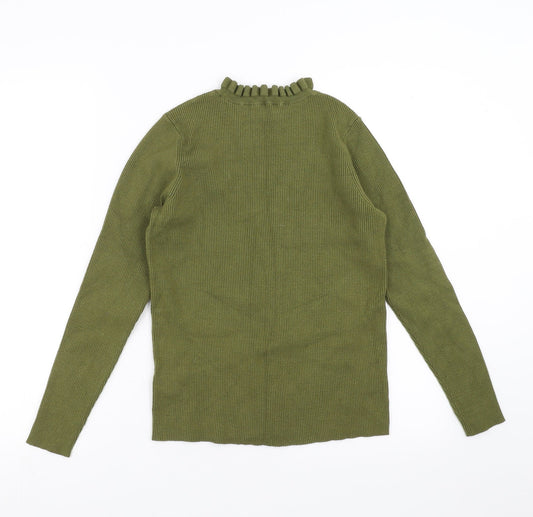 Sainsburys Womens Green Pullover Jumper Size 14