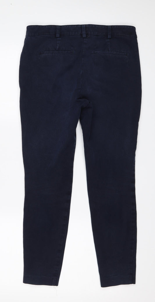 NEXT Womens Blue Denim Skinny Jeans Size 8 L25 in