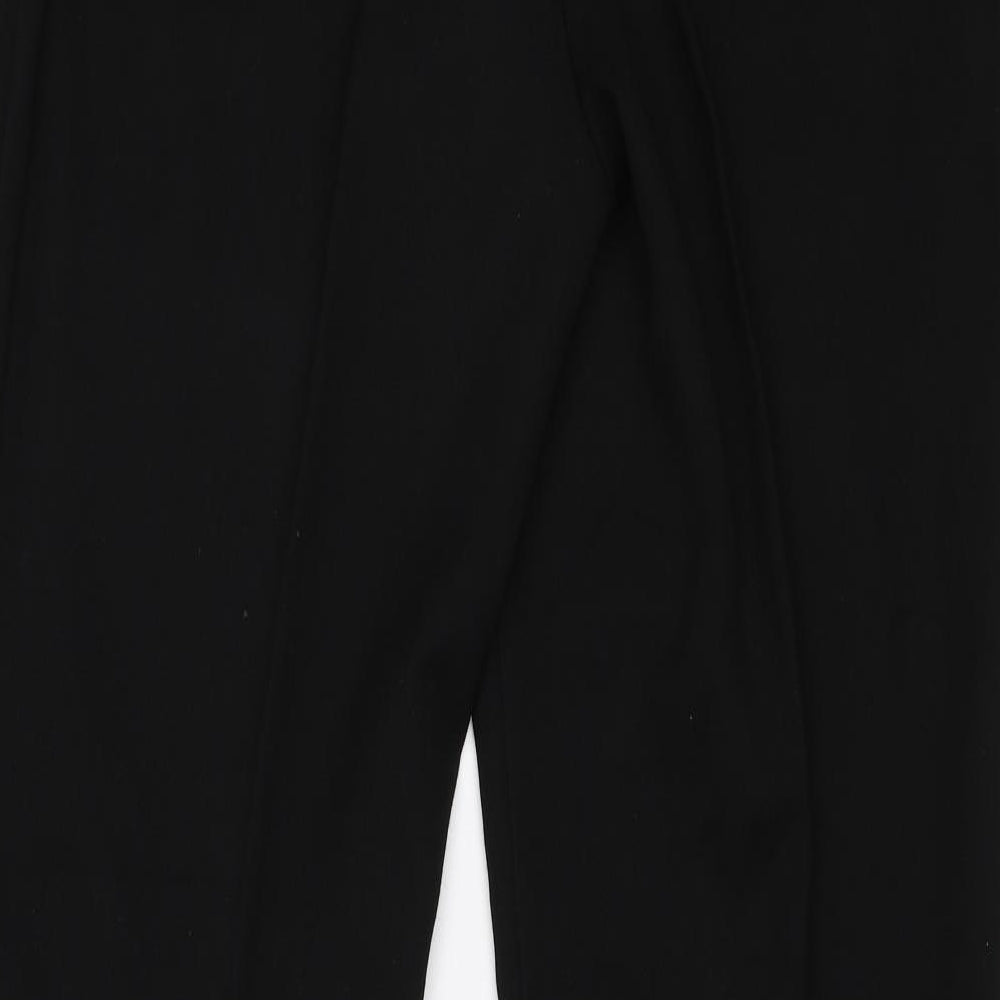 NEXT Womens Black Trousers Size 12 L29 in