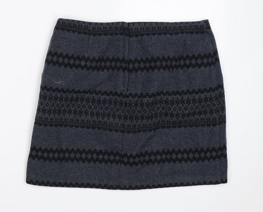 New Look Womens Blue Mini Skirt Size 8