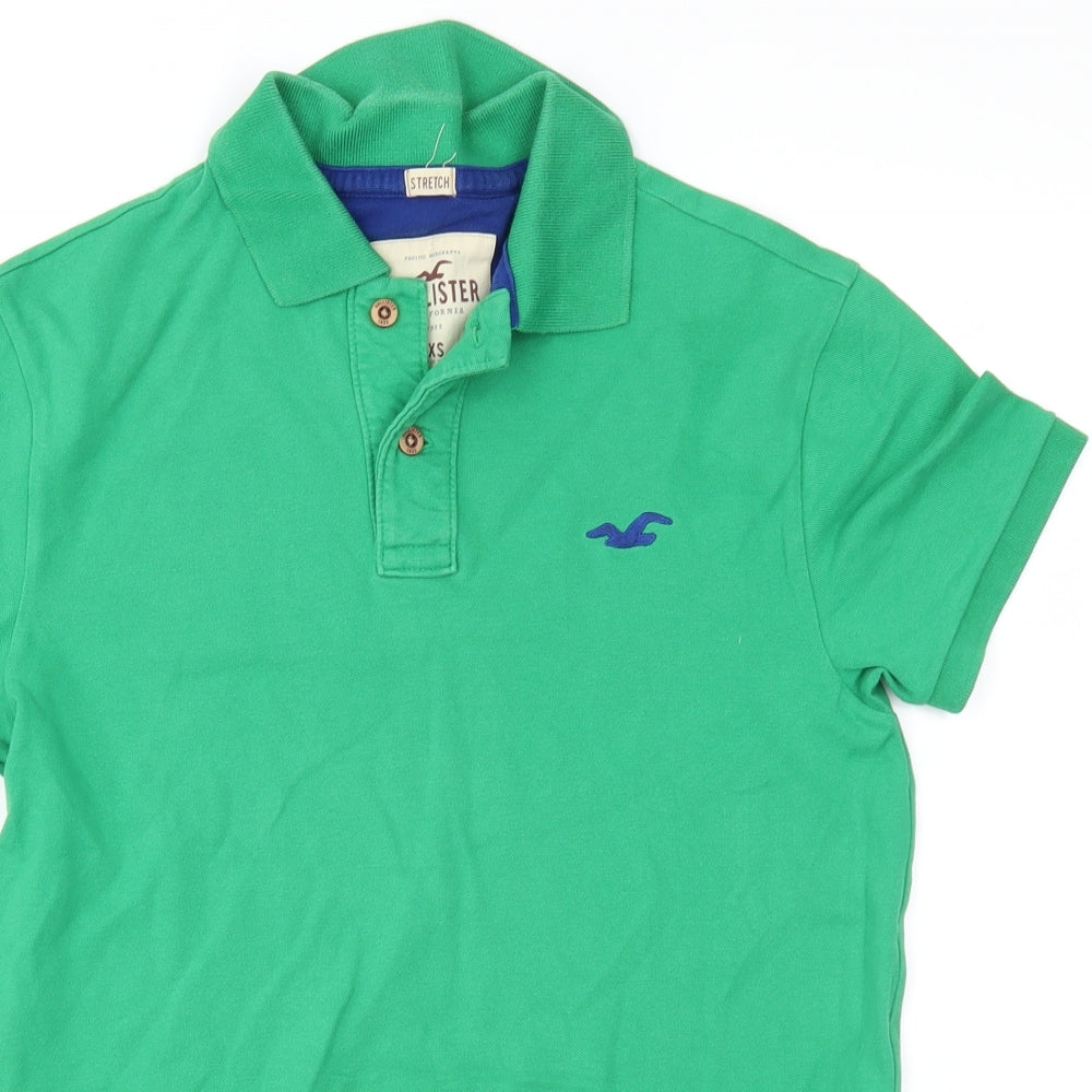 Hollister Mens Green Polo Size XS