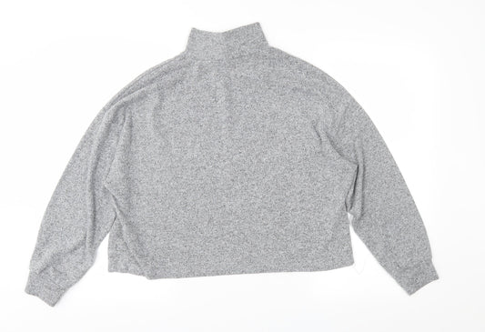 New Look Womens Grey Pullover Jumper Size L