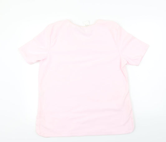 LIFE Womens Pink Pullover Jumper Size L
