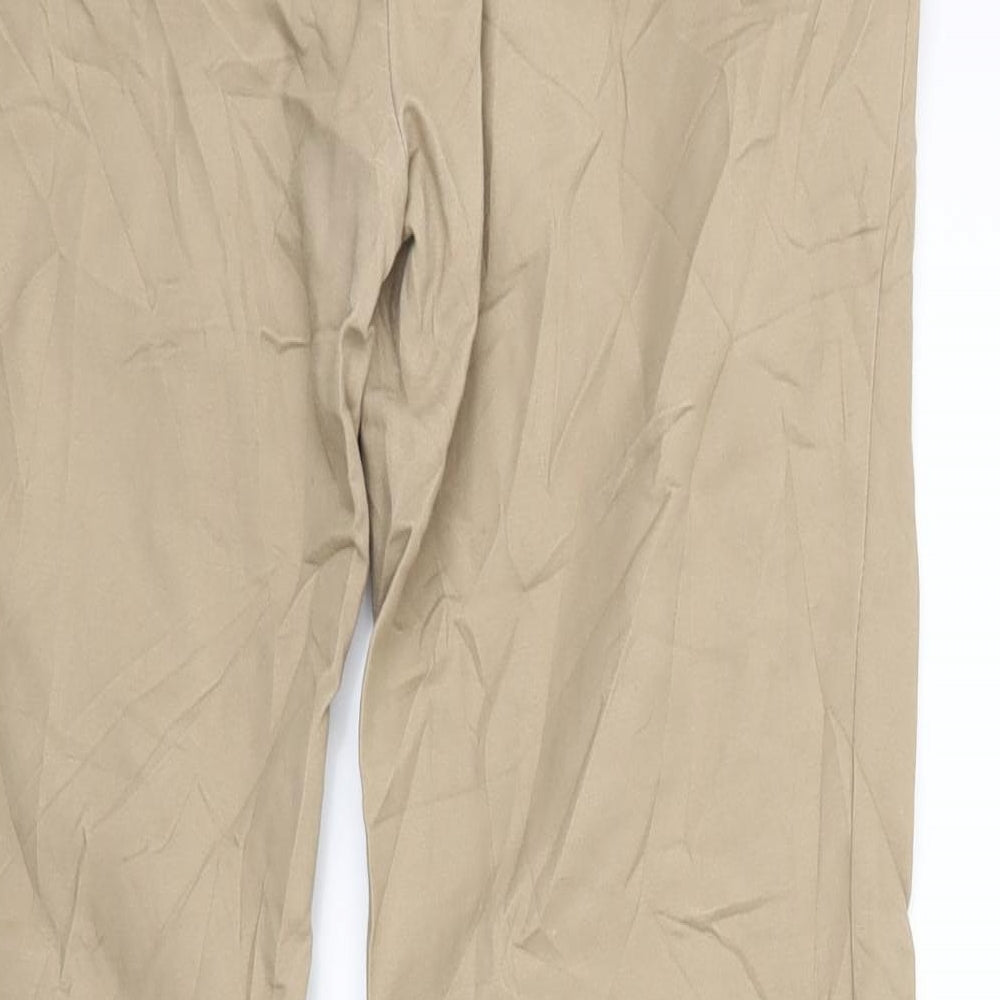 Zara Womens Beige Trousers Size 12 L25 in