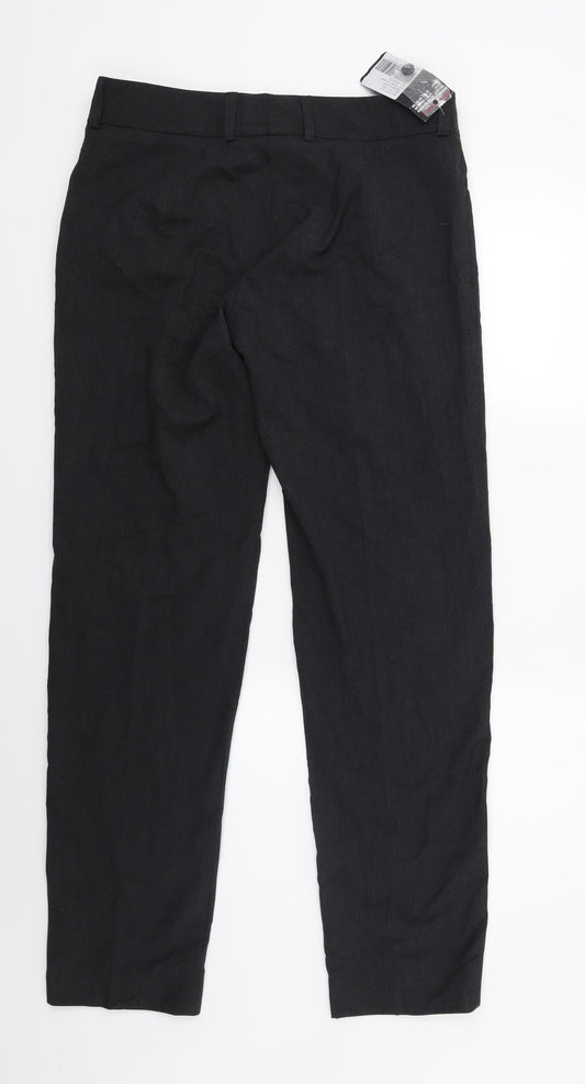 Uniform Partner Womens Grey Trousers Size 12 L30 in