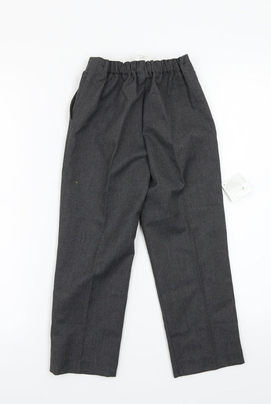 Schoolwear Boys Grey Capri Trousers Size 6 Years