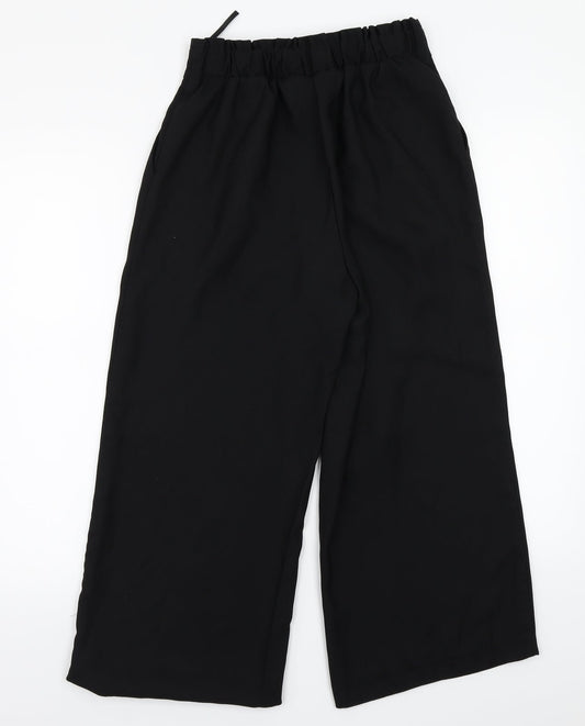 Newlook Womens Black Trousers Size 8 L23 in