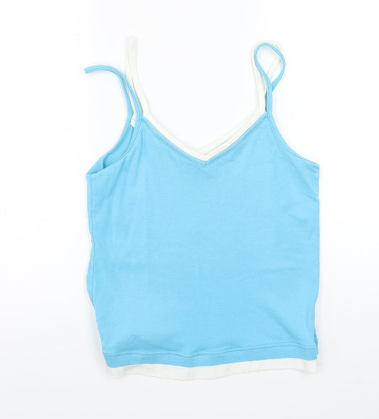 CPM Womens Blue Basic T-Shirt Size M