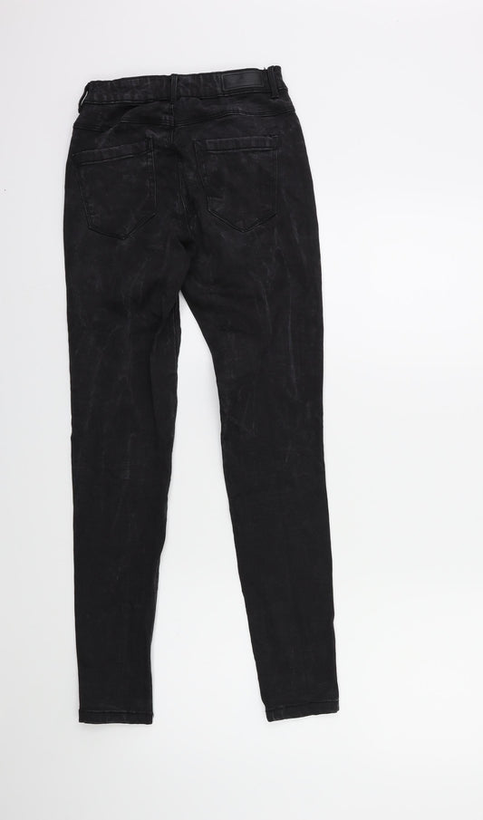 Only Womens Black Denim Skinny Jeans Size XS L28 in - Acid wash