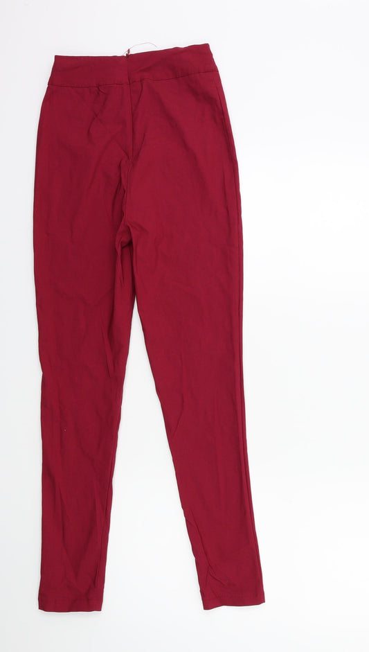 Preworn Womens Pink Trousers Size S L27 in