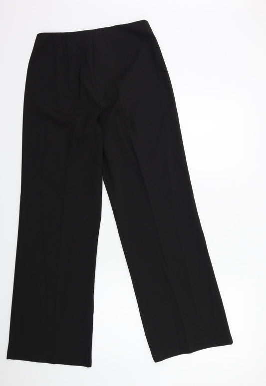 Bonmarché Womens Black Trousers Size 10 L30 in