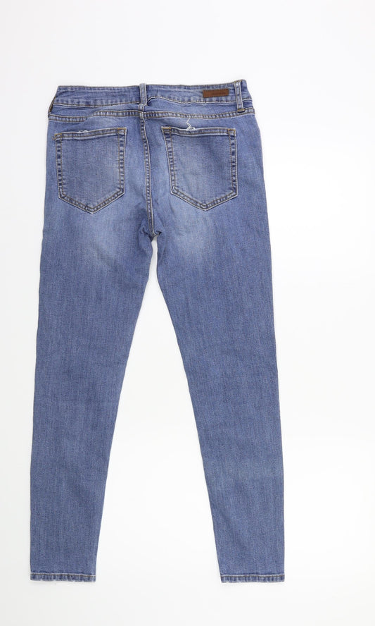 Just USA Womens Blue Denim Skinny Jeans Size 26 in L26 in