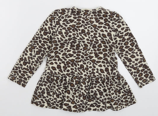 Mini Club Girls Multicoloured Animal Print Fit & Flare Size 2-3 Years