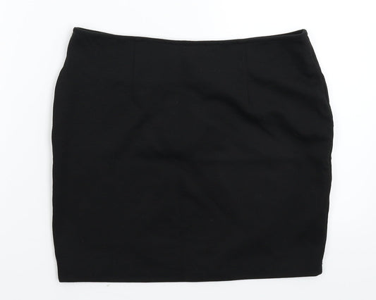 FOREVER 21 Womens Black Mini Skirt Size M