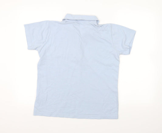 Reebok Girls Blue Basic Polo Size 16 Years
