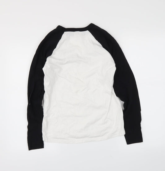 fruit of the loom` Womens White Basic T-Shirt Size S