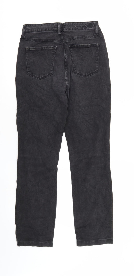 Preworn Womens Black Denim Skinny Jeans Size 28 in L28 in