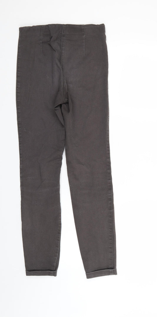 H&M Womens Grey Denim Jegging Jeans Size 6 L28 in