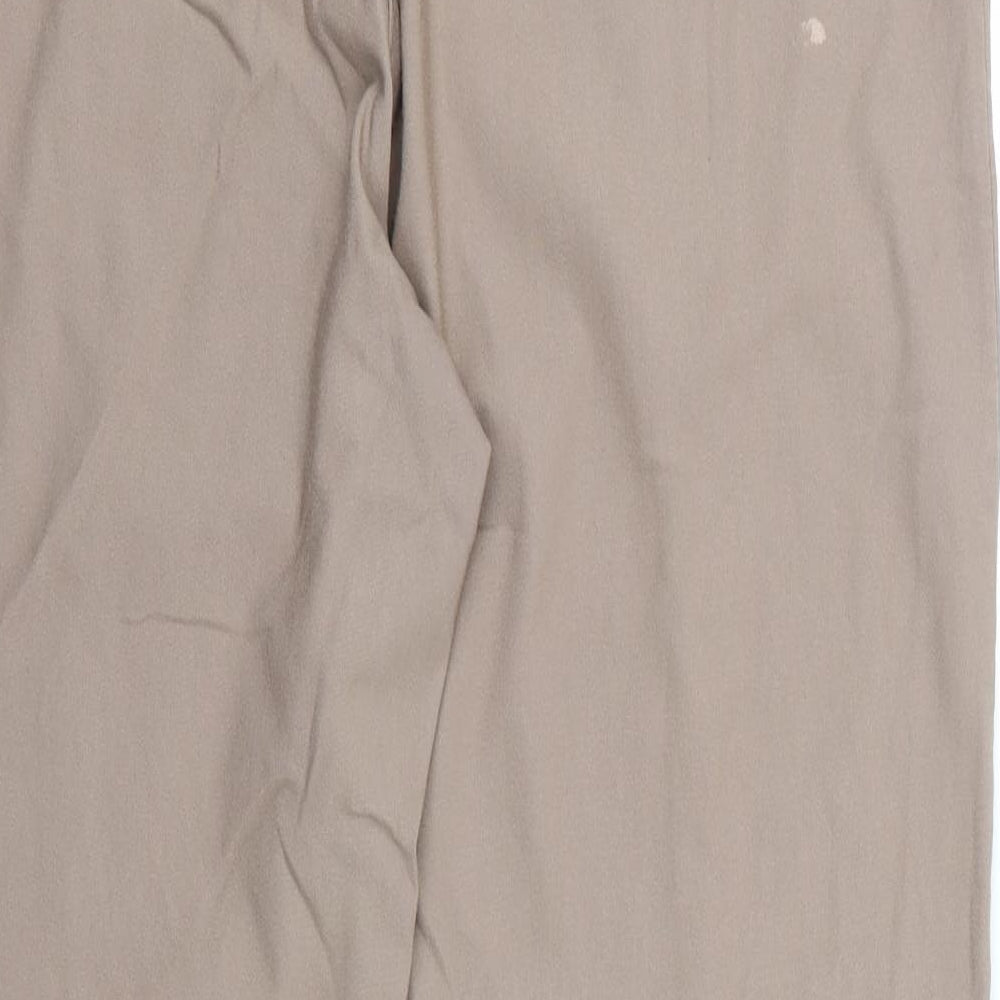 Preworn Womens Beige Trousers Size 20 L21 in
