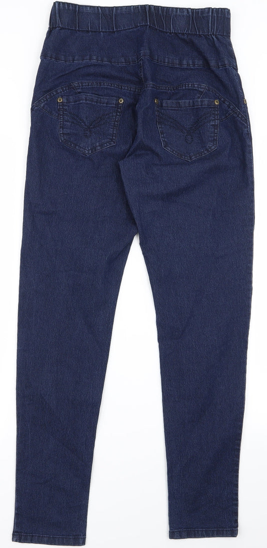 Preworn Womens Blue Skinny Jeans Size 30 L26 in
