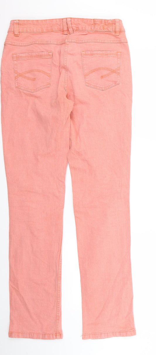 celica Womens Pink Skinny Jeans Size 34 L30 in