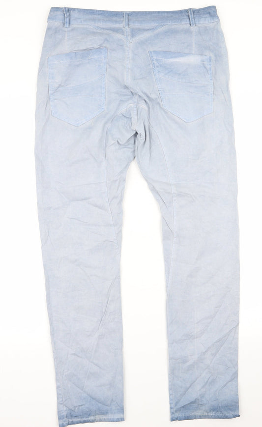 Preworn Womens Blue Skinny Jeans Size 34 L28 in
