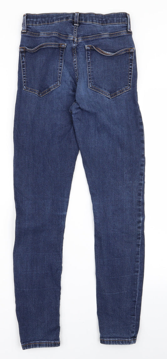 Preworn Womens Blue Snow Pants Trousers Size 28 L32 in