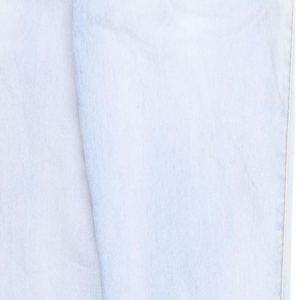 VERO MODA Womens Blue Skinny Jeans Size 32 L32 in - v