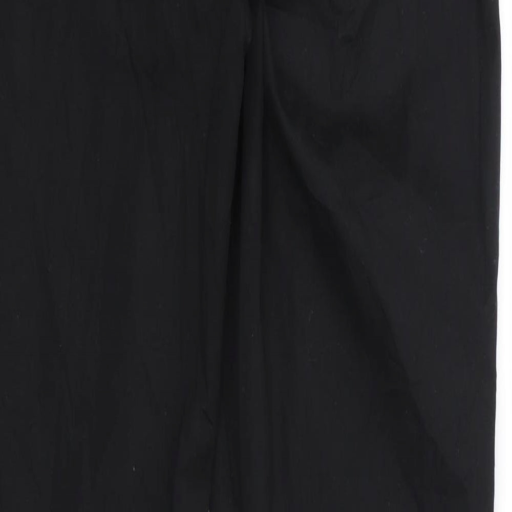 Zara Womens Black Trousers Size 28 L28 in