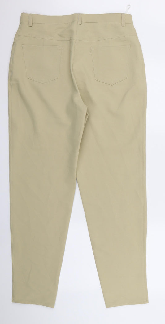 prewoen Womens Beige Trousers Size 32 L29 in