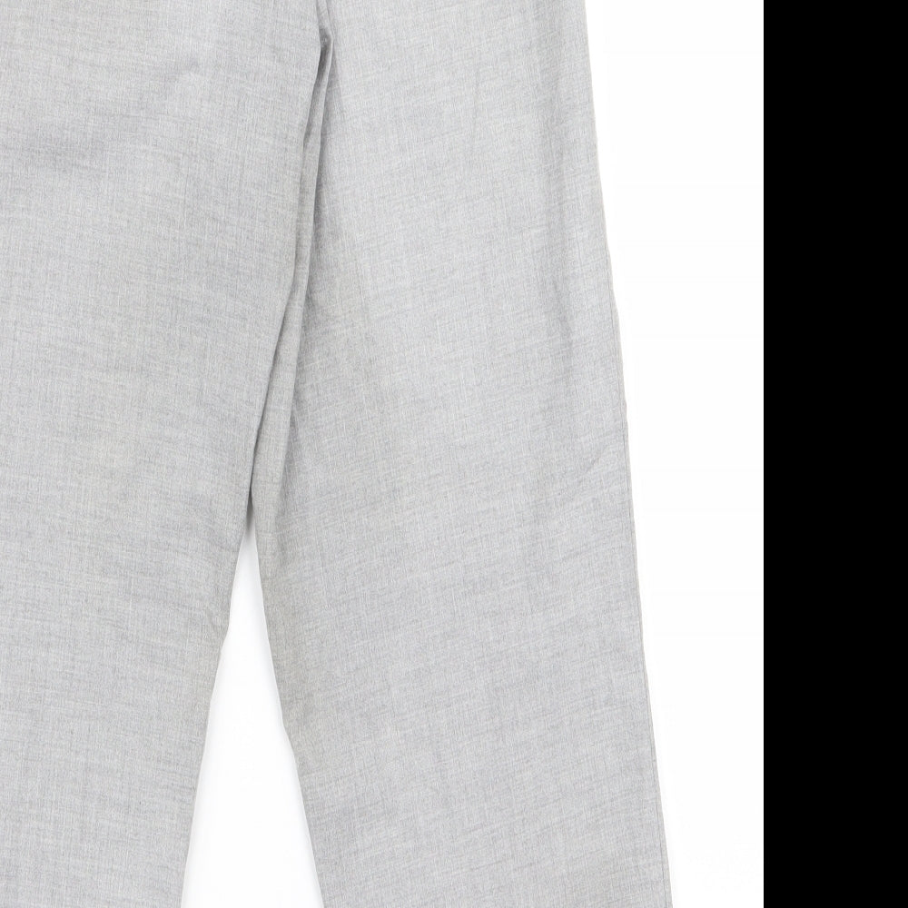 Preworn Womens Grey Trousers Size 30 L20 in