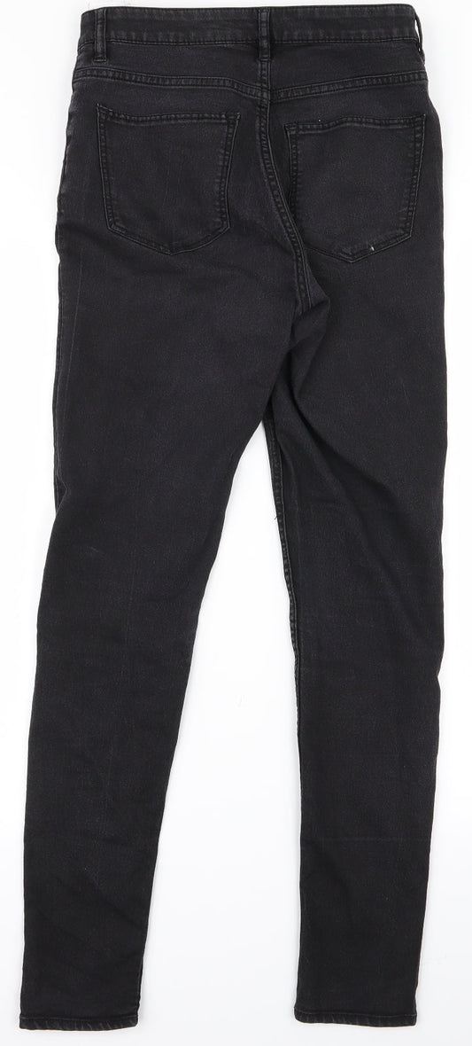 Divided Womens Black Skinny Jeans Size 10 L27 in