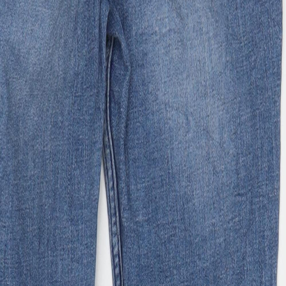 H&M Womens Blue Denim Skinny Jeans Size 27 in L25 in