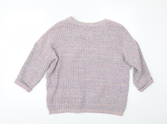 Hearts & Bows Womens Multicoloured Pullover Jumper Size S