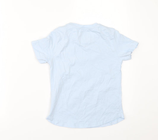 Kings Will Dream Boys Blue Basic T-Shirt Size 4-5 Years