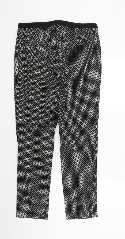 Roman Womens Black Jegging Trousers Size 10 L25 in