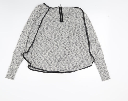 Warehouser Womens Grey Knit Pullover Jumper Size 14