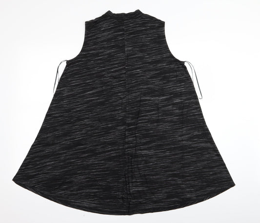 Matalan Womens Black T-Shirt Dress Size M