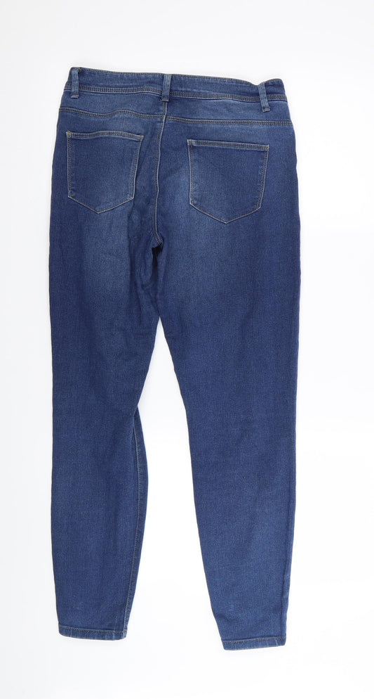 denim and co Womens Blue Skinny Jeans Size 10 L27 in
